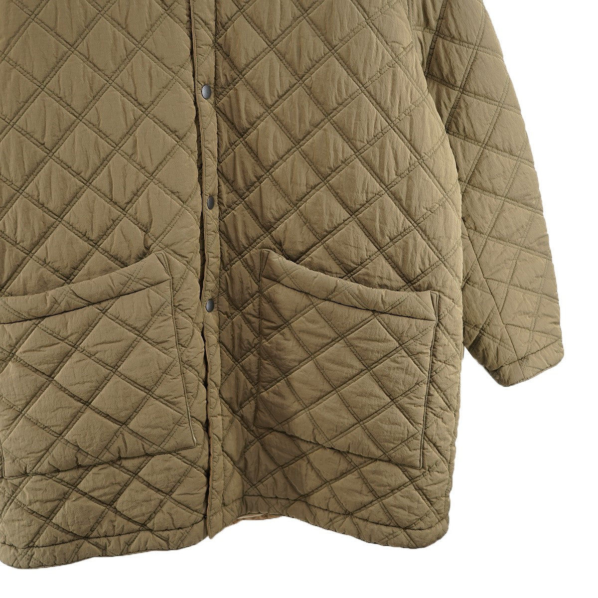 YOKE 23AW REVERSIBLE QUILTING HOODED COATキルティング フード フーデッド コート 古着・中古-4枚目のアイテム画像