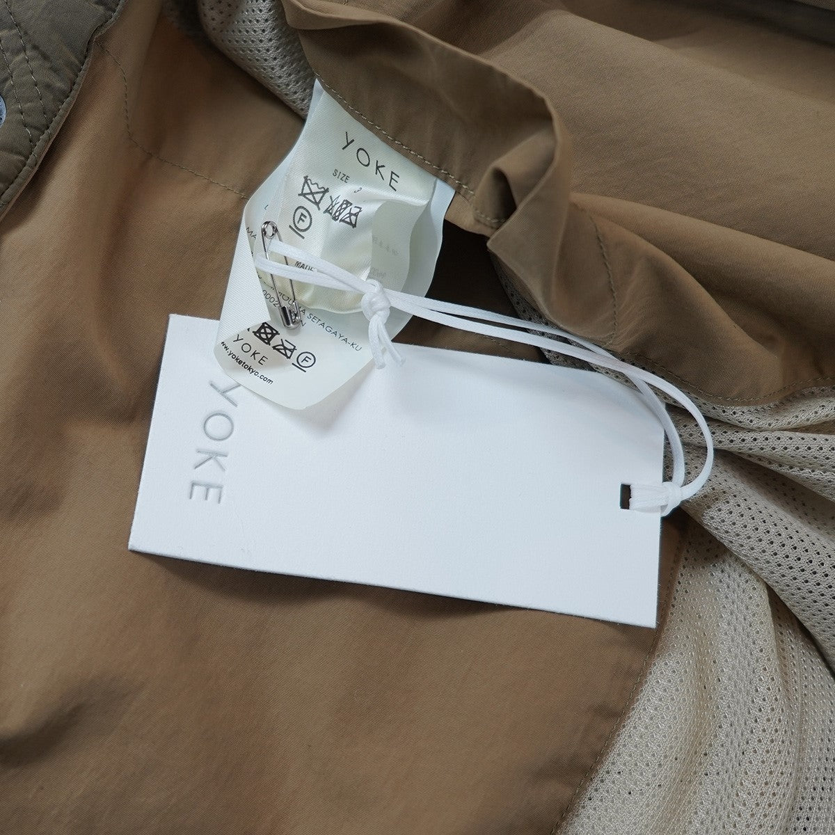 YOKE 23AW REVERSIBLE QUILTING HOODED COATキルティング フード フーデッド コート 古着・中古-6枚目のアイテム画像