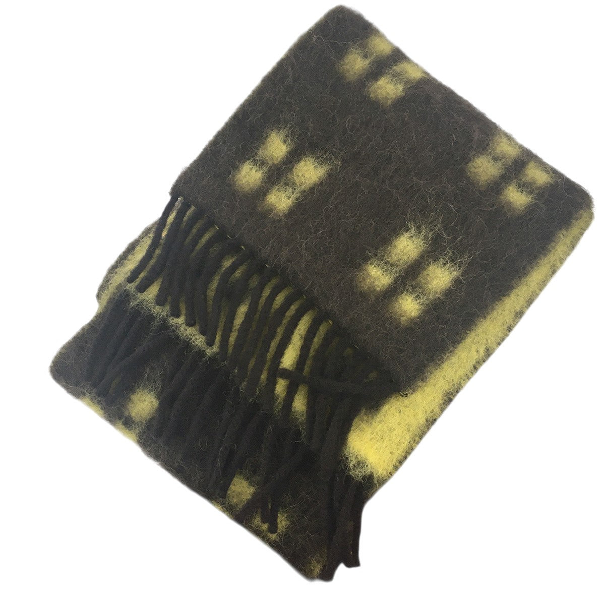 MARNI 24AW ロゴ パッチ モヘヤ混 マフラー 古着・中古-4枚目のアイテム画像