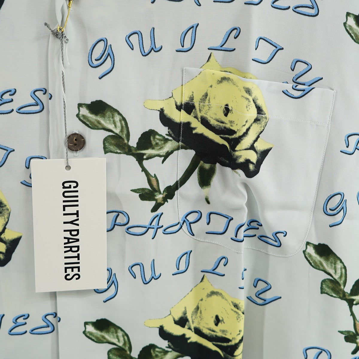 22SS HAWAIIAN SHIRT S／S (TYPE-4) ローズ バラハワイアンシャツ アロハ レーヨン オープンカラー 開襟 半袖シャツ