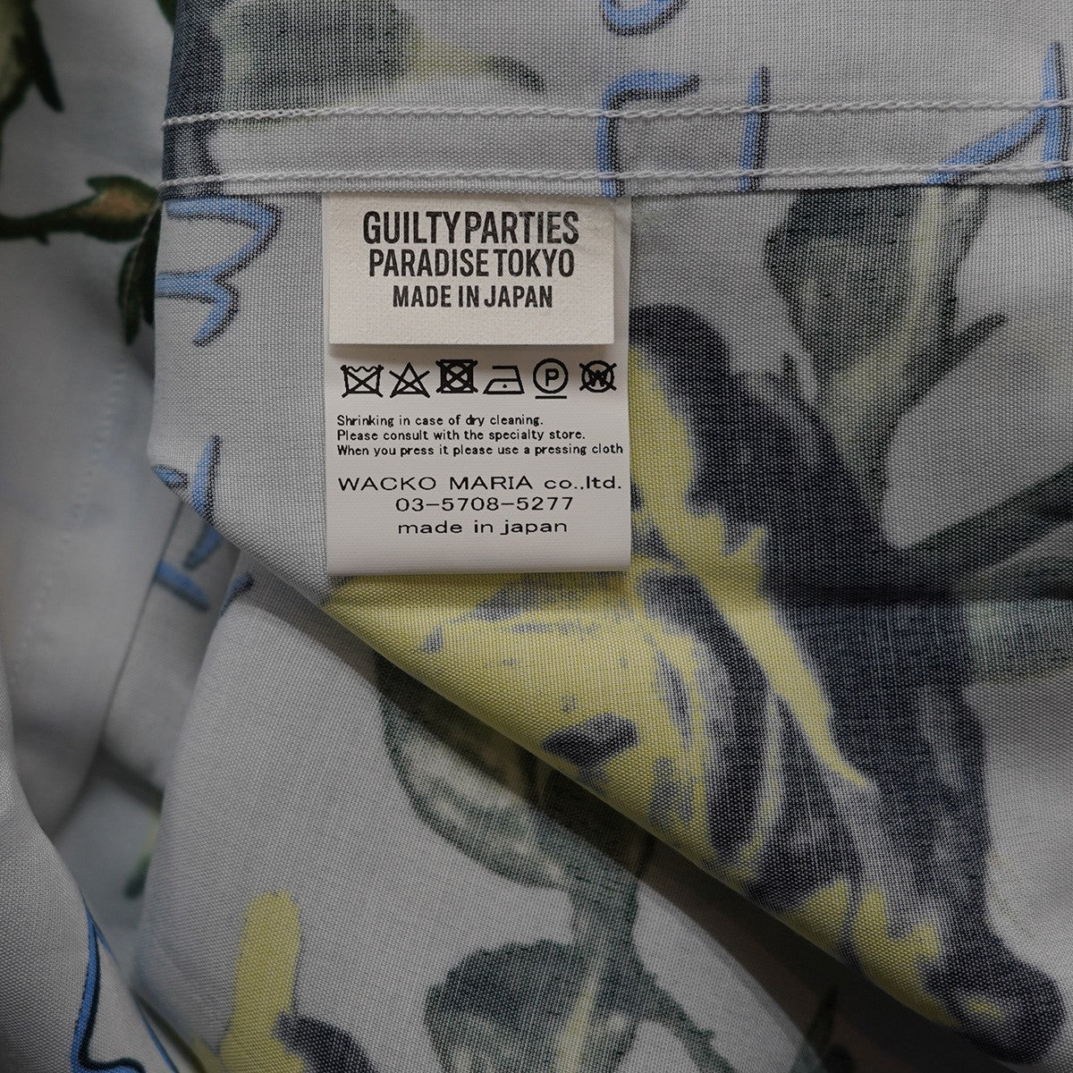 22SS HAWAIIAN SHIRT S／S (TYPE-4) ローズ バラハワイアンシャツ アロハ レーヨン オープンカラー 開襟 半袖シャツ