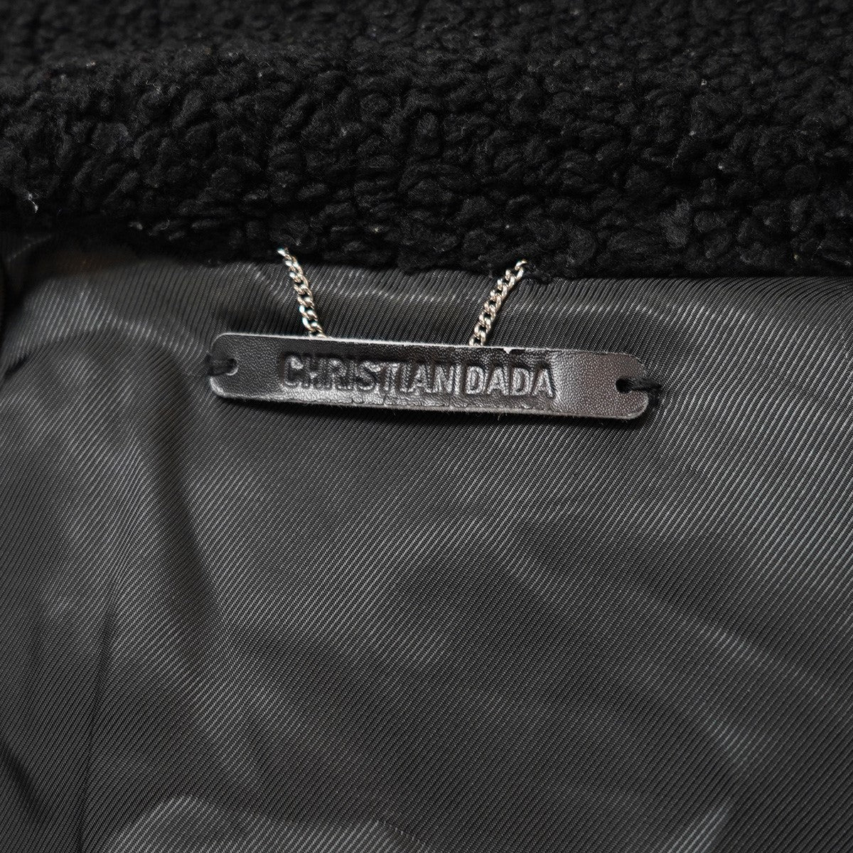 CHRISTIAN DADA WOOL ANGORA RANCH COATウール アンゴラ ランチ ボア コート 古着・中古-6枚目のアイテム画像