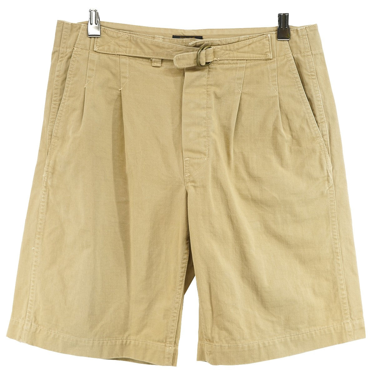 BUTCHER PRODUCTS GHURKA BELTED SHORTSグルカ ベルト ハーフパンツ ショーツ 古着・中古-1枚目のアイテム画像
