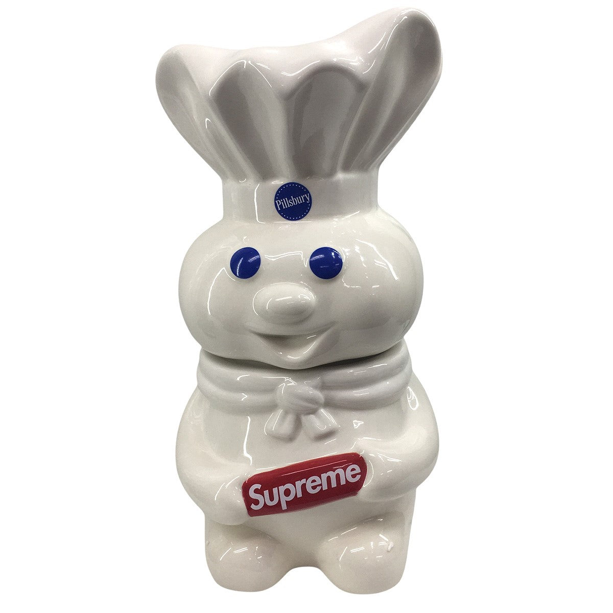 Supreme 22AW Pillsbury Doughboy Cookie Jarロゴ ドゥボーイ ピルズベリー クッキージャー 陶器 置物 古着・中古-2枚目のアイテム画像