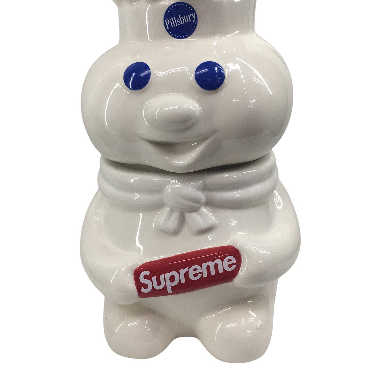 Supreme 22AW Pillsbury Doughboy Cookie Jarロゴ ドゥボーイ ピルズベリー クッキージャー 陶器 置物 古着・中古-3枚目のアイテム画像