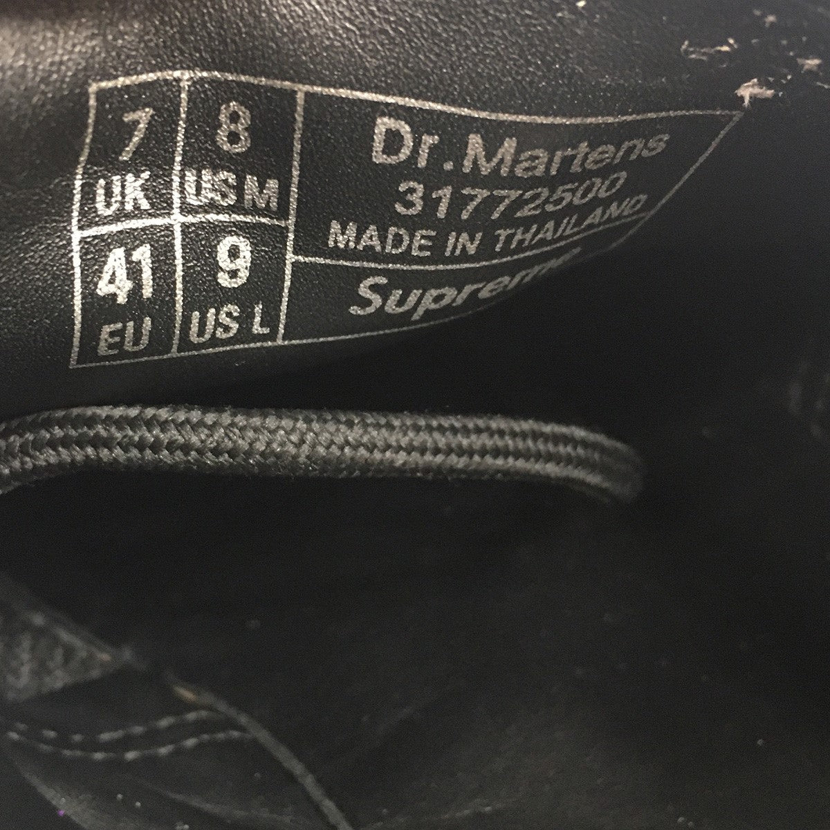 Supreme×Dr．Martens 23AW Dr．Martens Ramsey Creeperドクターマーチン ラムジークリーパー シューズ 靴 古着・中古-8枚目のアイテム画像