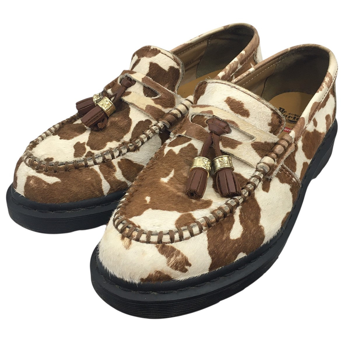 Supreme×Dr．Martens 23SS Dr．Martens Penton Tassel Loaferドクターマーチン ペントン タッセルローファー アニマル シューズ 靴 古着・中古-2枚目のアイテム画像