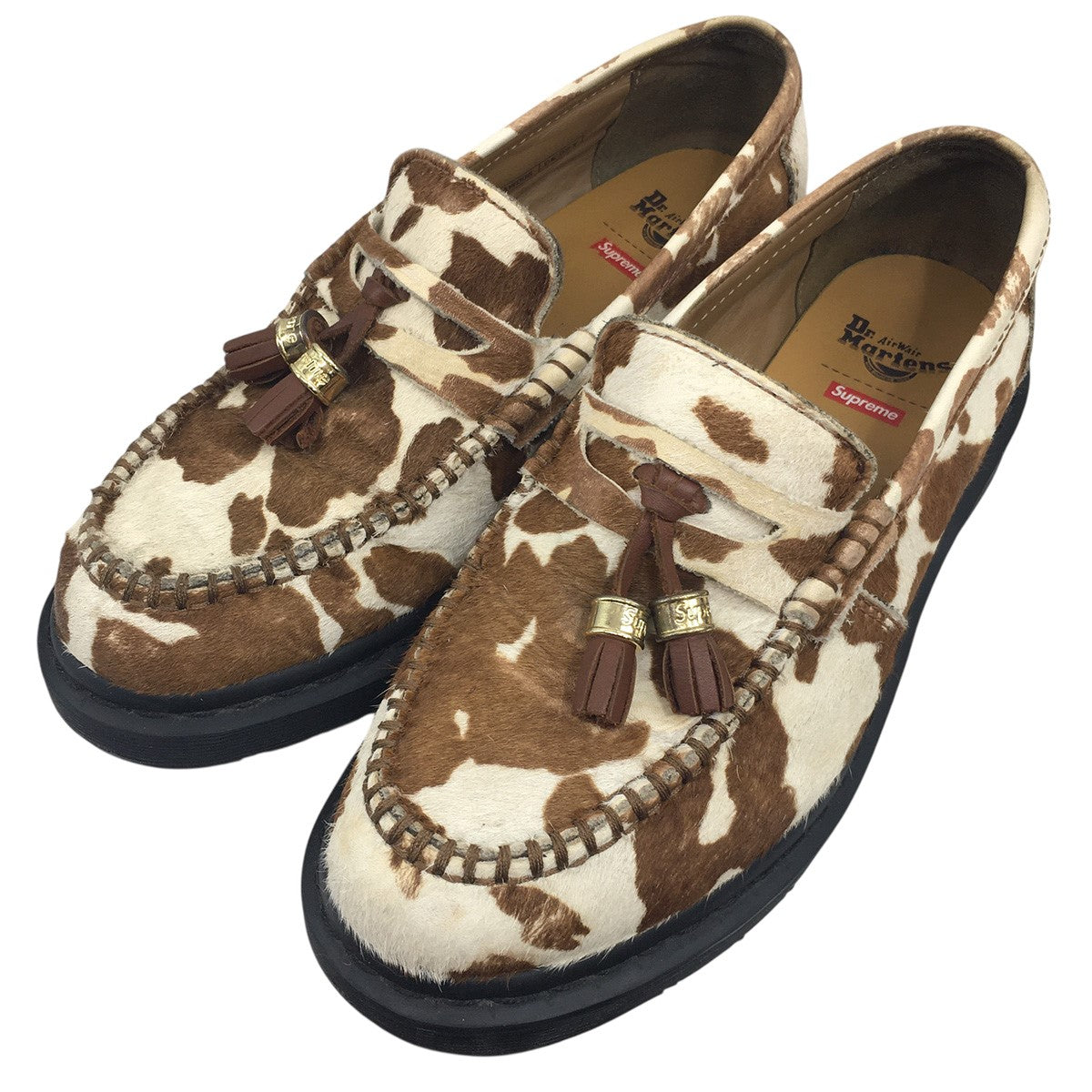 Supreme×Dr．Martens 23SS Dr．Martens Penton Tassel Loaferドクターマーチン ペントン タッセルローファー アニマル シューズ 靴 古着・中古-3枚目のアイテム画像
