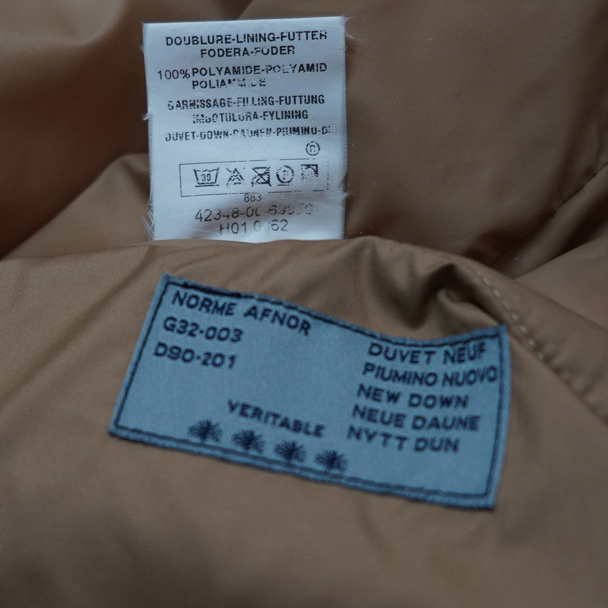 MONCLER(モンクレール) 90s Vintage ヴィンテージPARIS パリス 青タグ 