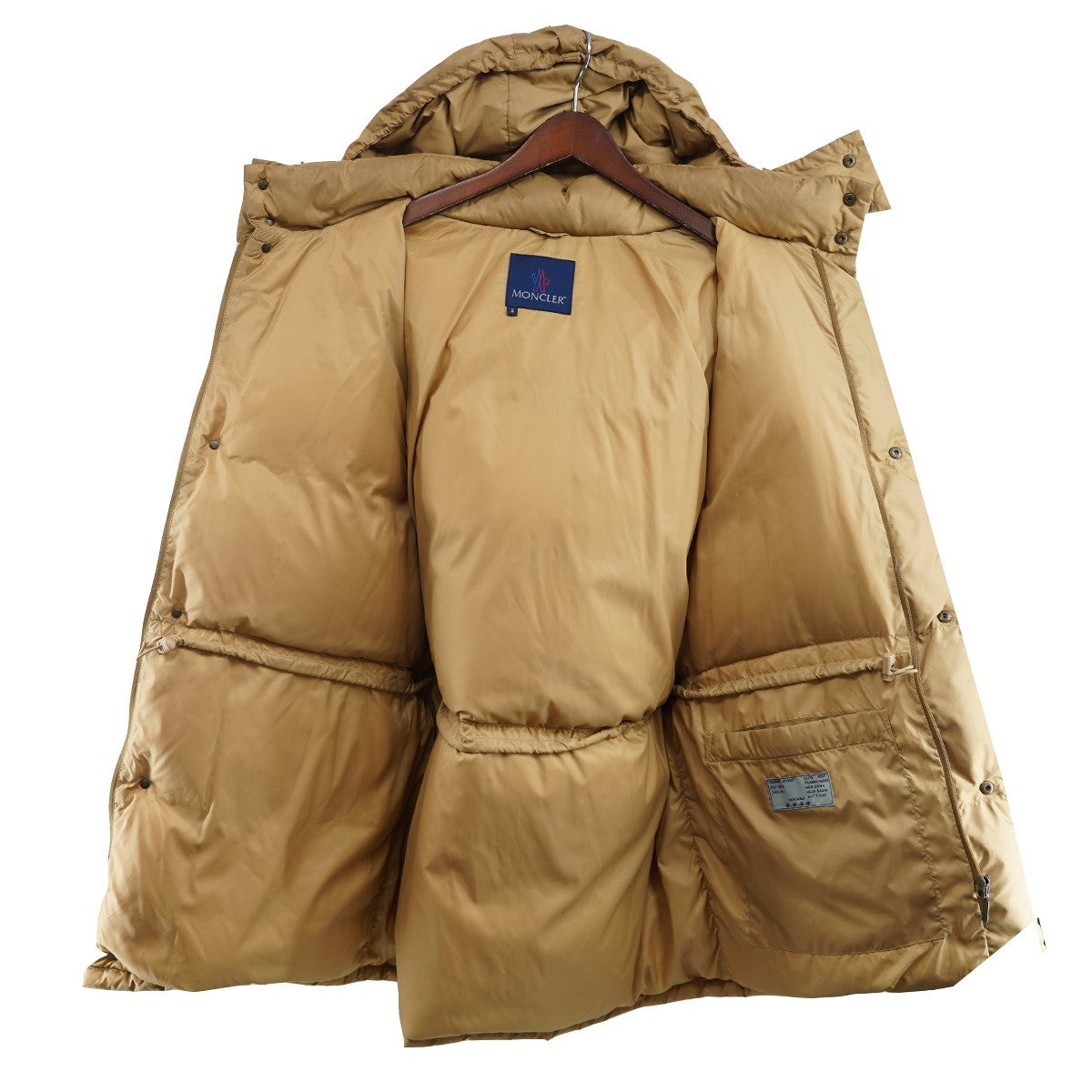 MONCLER 90s Vintage ヴィンテージPARIS パリス 青タグ ダウンジャケット 古着・中古-5枚目のアイテム画像