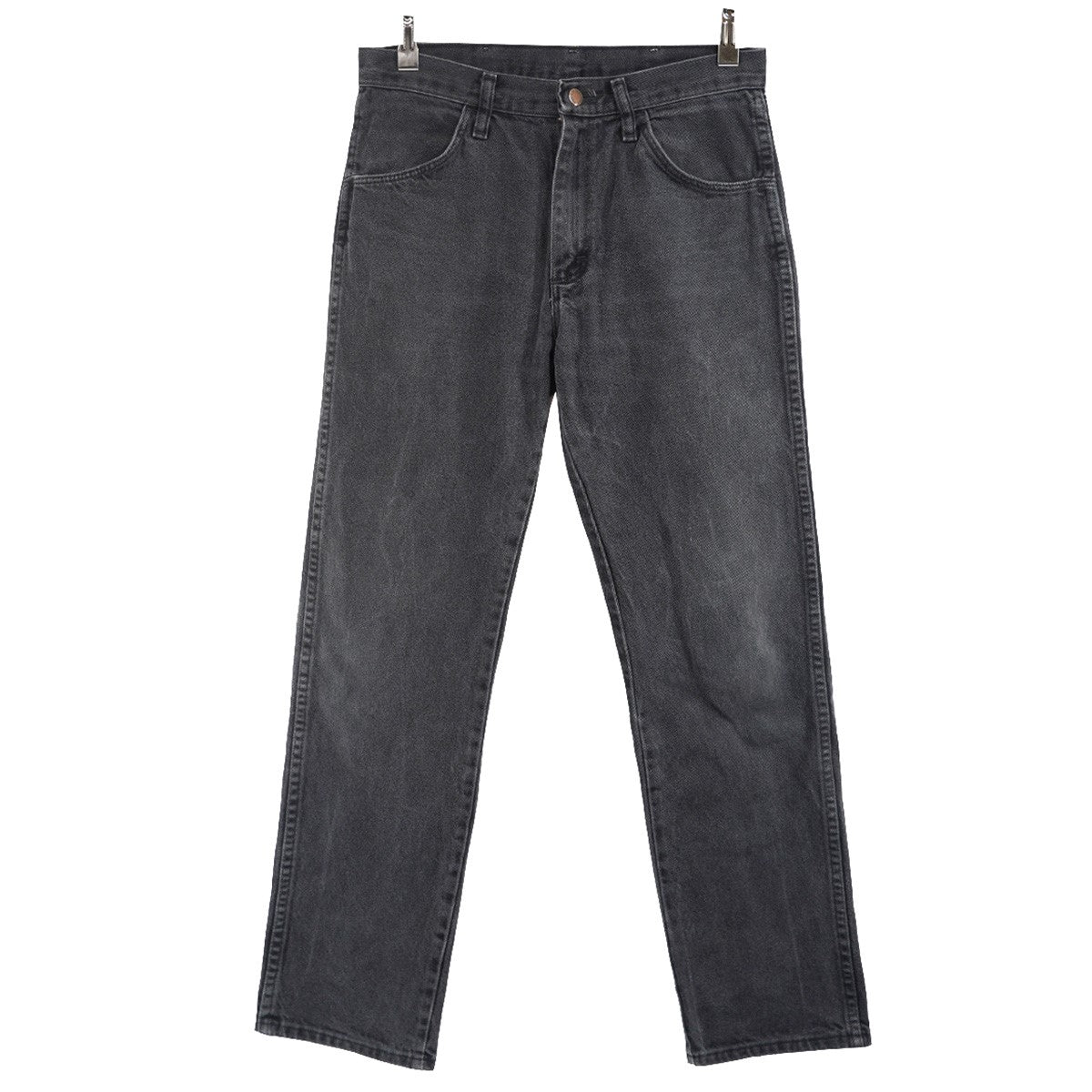 RUSTLER 90s Vintage ヴィンテージ ブラック ストレート デニム パンツ 古着・中古-1枚目のアイテム画像