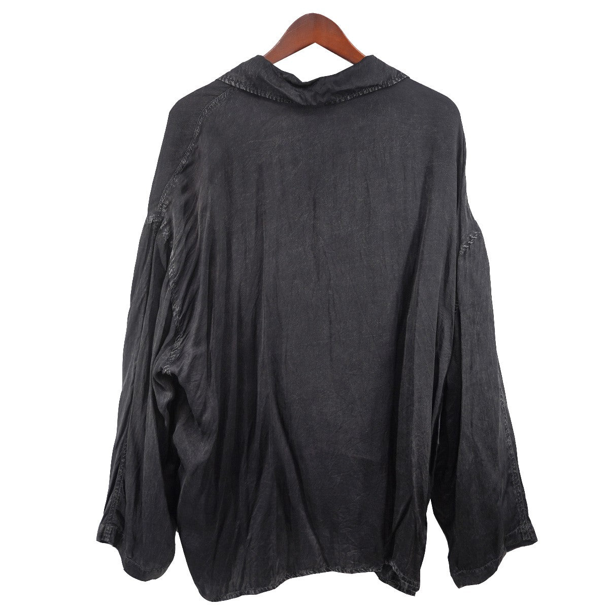 DIESEL by Glenn Martens 25AW Set-keith-dnm Two-piece pajamasセットアップ 加工 レーヨン シャツ イージー パンツ ラウンジウェア 古着・中古-3枚目のアイテム画像