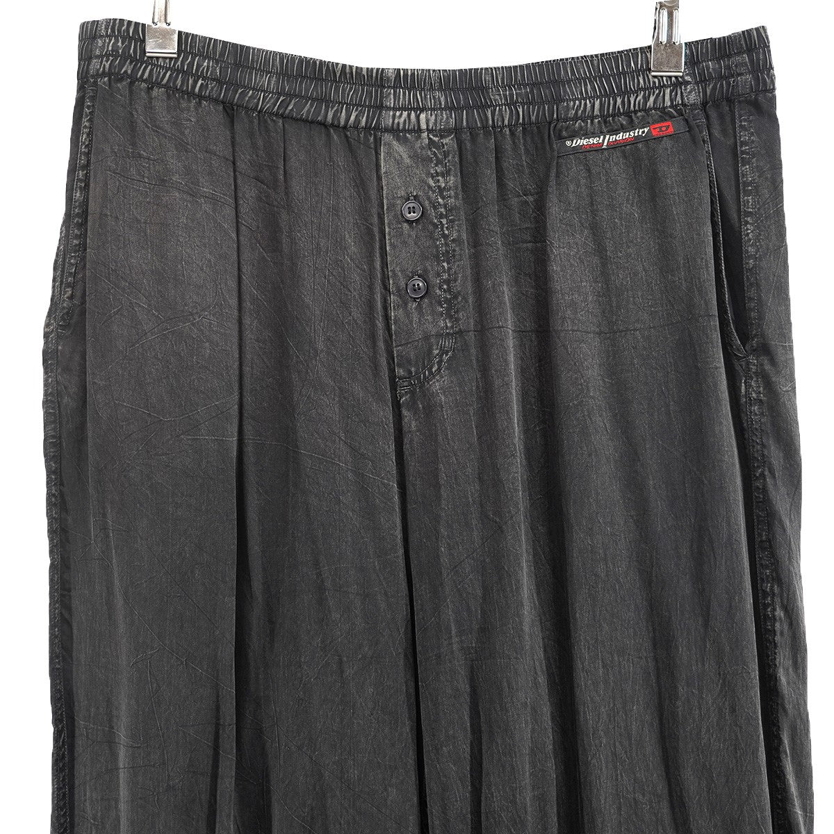 DIESEL by Glenn Martens 25AW Set-keith-dnm Two-piece pajamasセットアップ 加工 レーヨン シャツ イージー パンツ ラウンジウェア 古着・中古-7枚目のアイテム画像