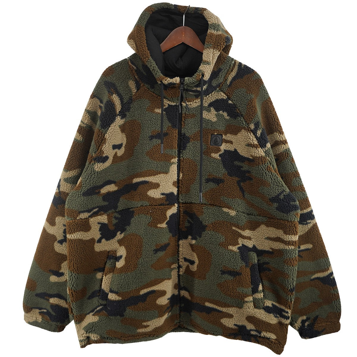 VOLCOM ARSTONE ZIP FLEECE アートストーン ジップ フリースジャケット パーカー 古着・中古-1枚目のアイテム画像