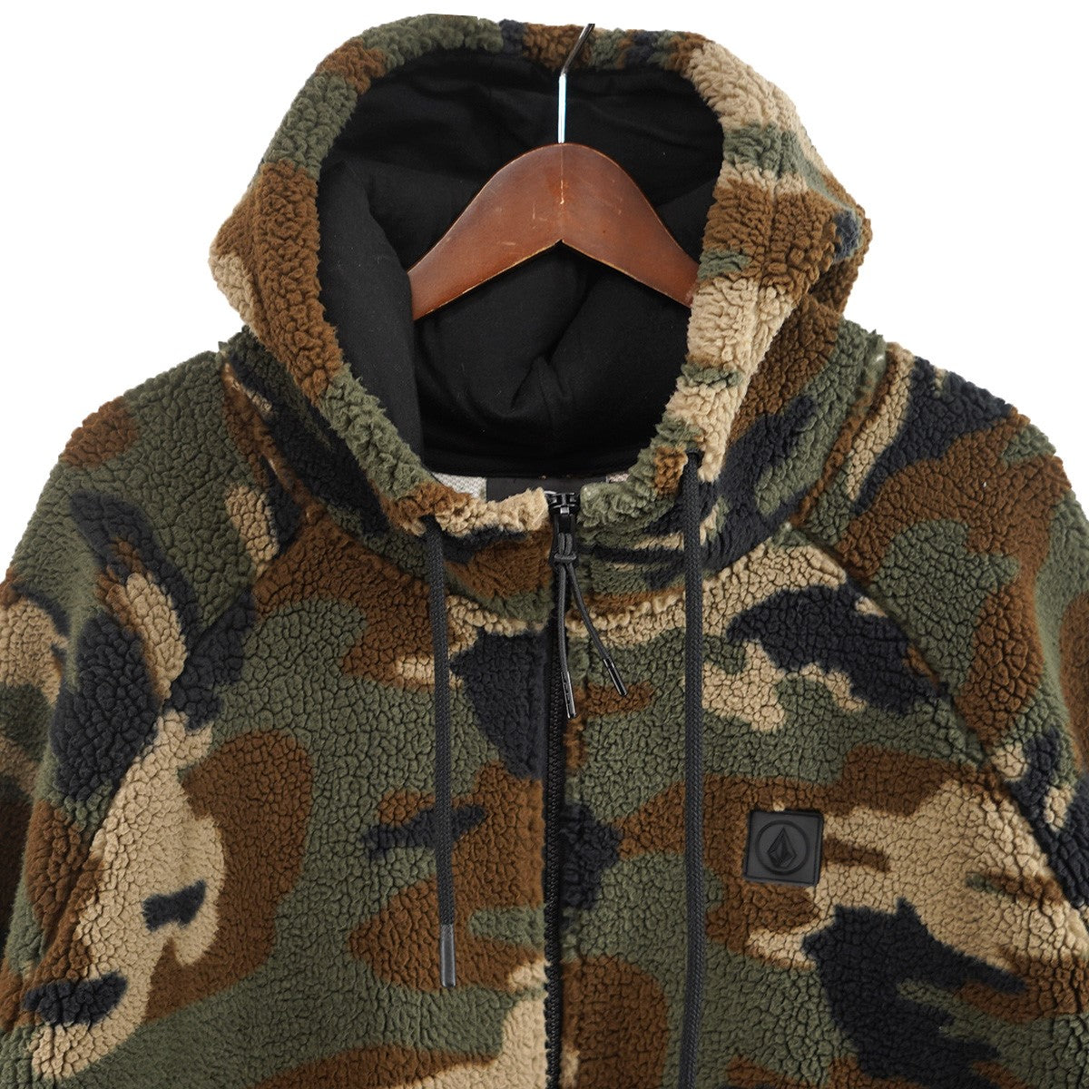 VOLCOM ARSTONE ZIP FLEECE アートストーン ジップ フリースジャケット パーカー 古着・中古-3枚目のアイテム画像