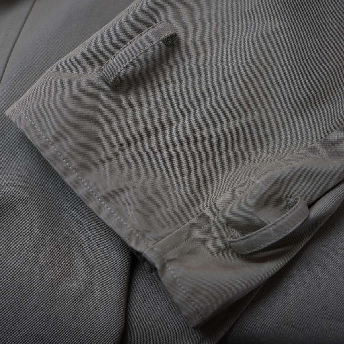 Maison Margiela ショート ボックス トレンチ シャツジャケット 四つタグ フォーステッチ 古着・中古-6枚目のアイテム画像