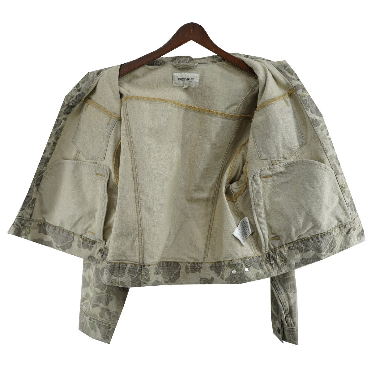 carhartt WIP W’ Duck Orell Jacket Camo Duckウィメンズ W’ ダック オーレル カモ 迷彩 ジャケット 古着・中古-4枚目のアイテム画像