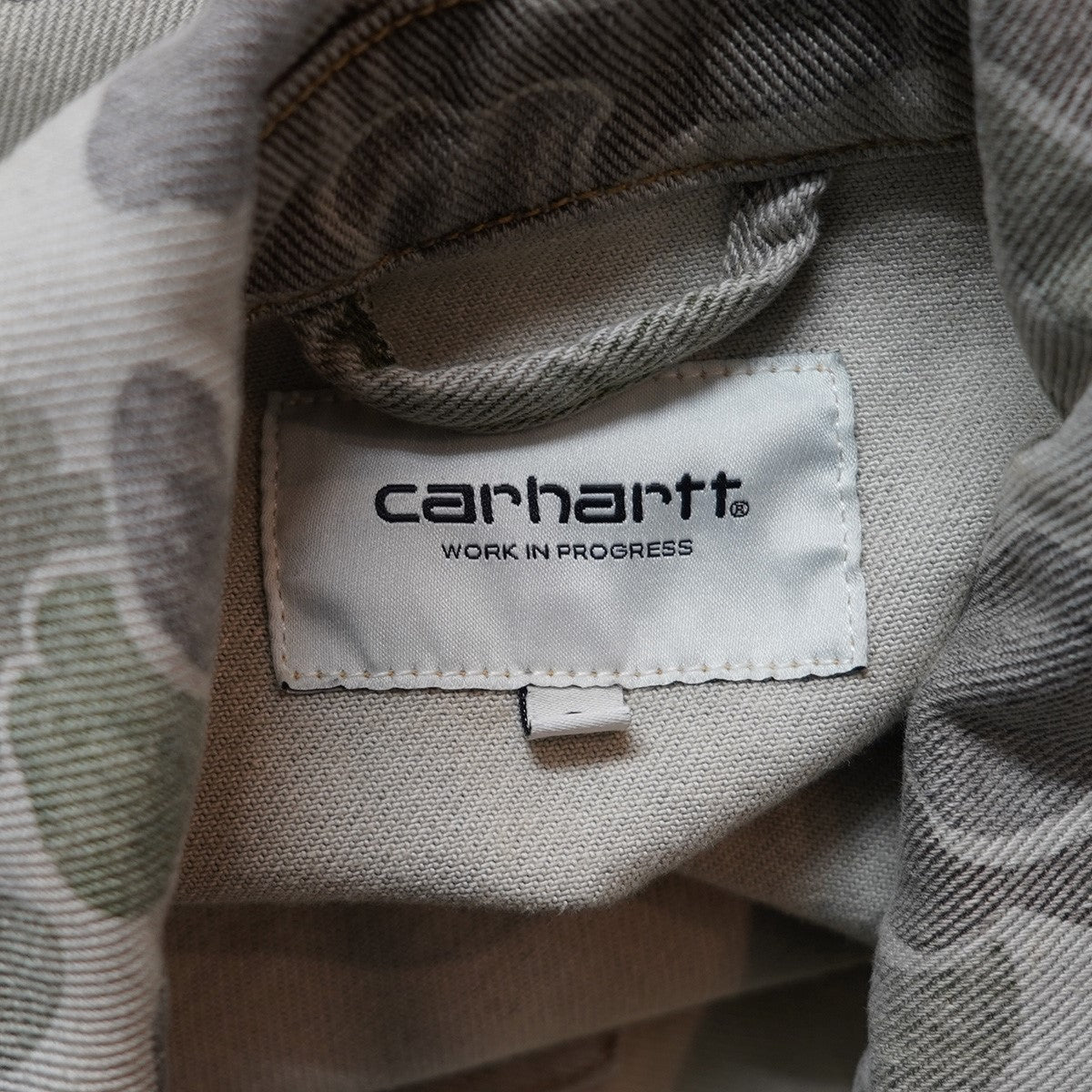 carhartt WIP W’ Duck Orell Jacket Camo Duckウィメンズ W’ ダック オーレル カモ 迷彩 ジャケット 古着・中古-5枚目のアイテム画像