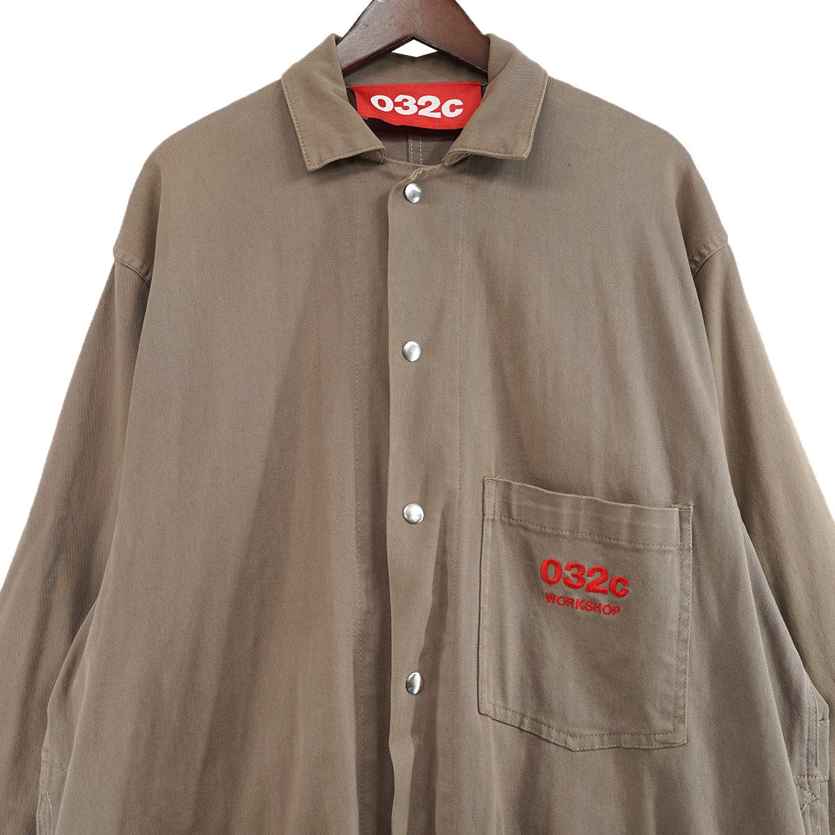 032C ロゴ ワークコート 古着・中古-3枚目のアイテム画像