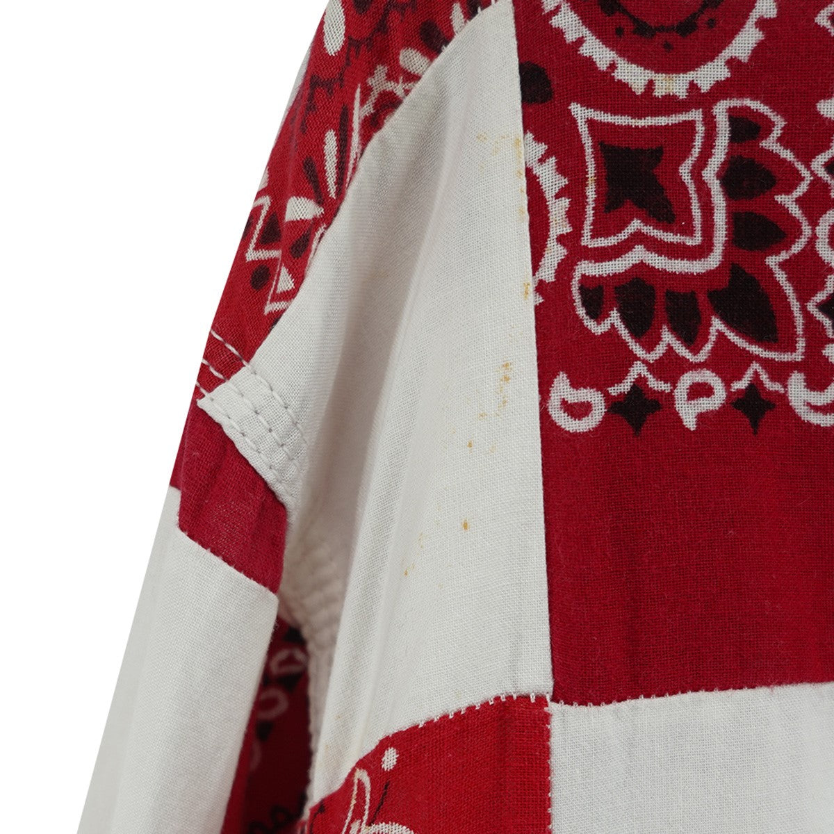 BOWWOW REAL THING PATCHWORK JACKETバンダナ パッチワーク ジップ ジャケット 古着・中古-4枚目のアイテム画像