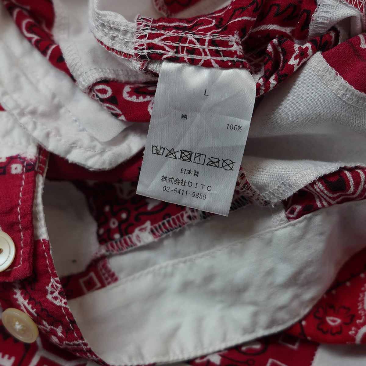 BOWWOW REAL THING PATCHWORK JACKETバンダナ パッチワーク ジップ ジャケット 古着・中古-7枚目のアイテム画像