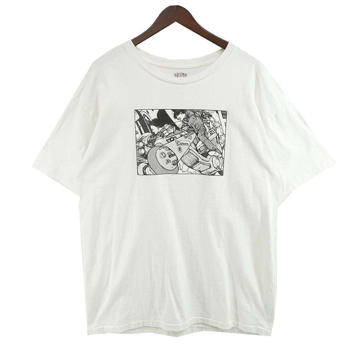 AKIRA×READYMADE 2019 AKIRA ART OF WALL アキラアートオブウォールコラボ ロゴ AKIRA バイク Tシャツ 古着・中古-1枚目のアイテム画像