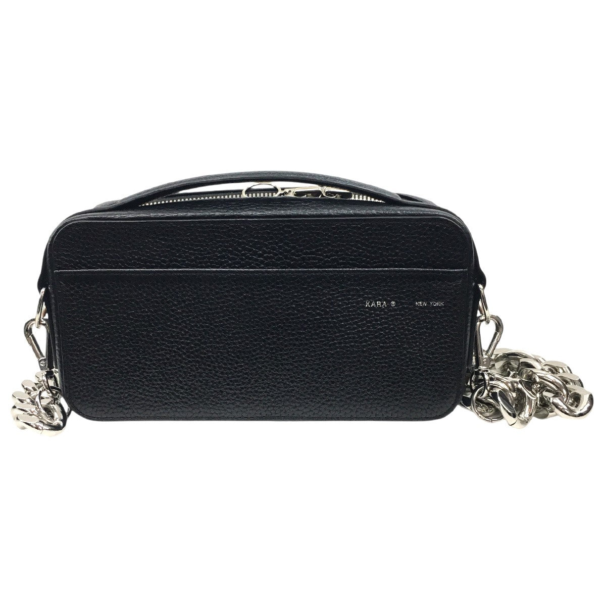 KARA Chain Doppkit チェーン・ドップキット ロゴ レザー ショルダー バッグ 鞄 古着・中古-2枚目のアイテム画像