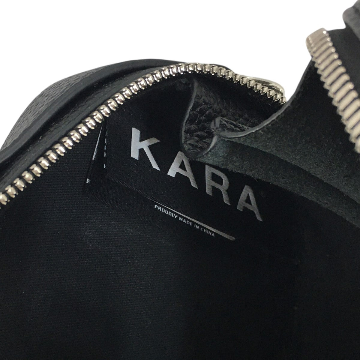 KARA Chain Doppkit チェーン・ドップキット ロゴ レザー ショルダー バッグ 鞄 古着・中古-8枚目のアイテム画像