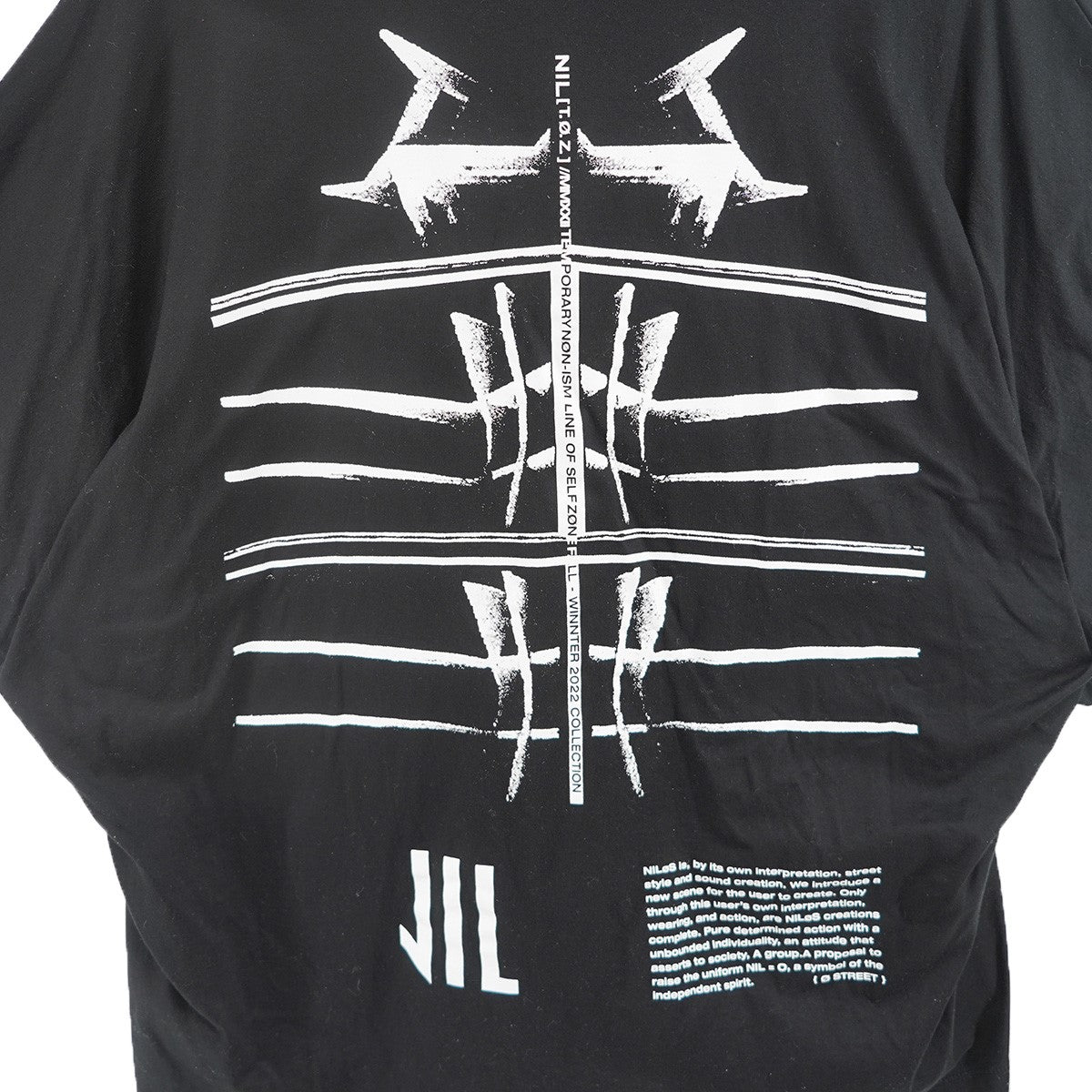 NILoS ／ JULIUS 22AW SAMPLE ロゴ オーバーサイズ Ｔシャツ 古着・中古-2枚目のアイテム画像