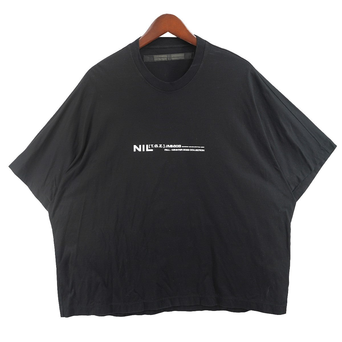 NILoS ／ JULIUS 22AW SAMPLE ロゴ オーバーサイズ Ｔシャツ 古着・中古-3枚目のアイテム画像
