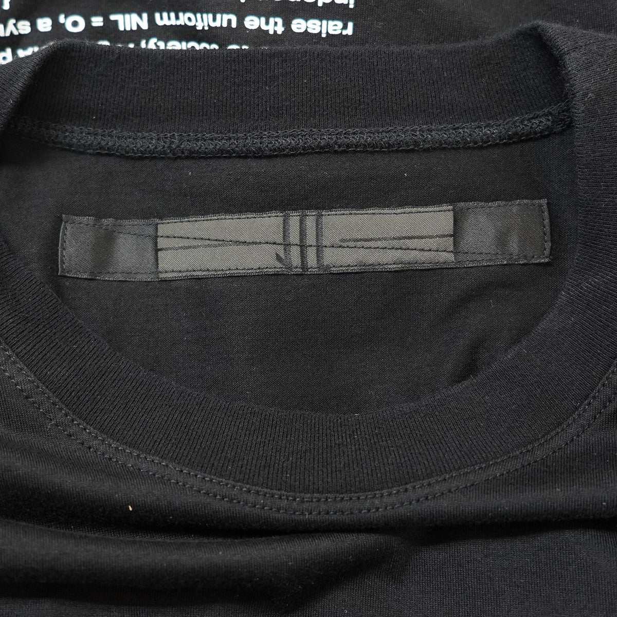 NILoS ／ JULIUS 22AW SAMPLE ロゴ オーバーサイズ Ｔシャツ 古着・中古-5枚目のアイテム画像