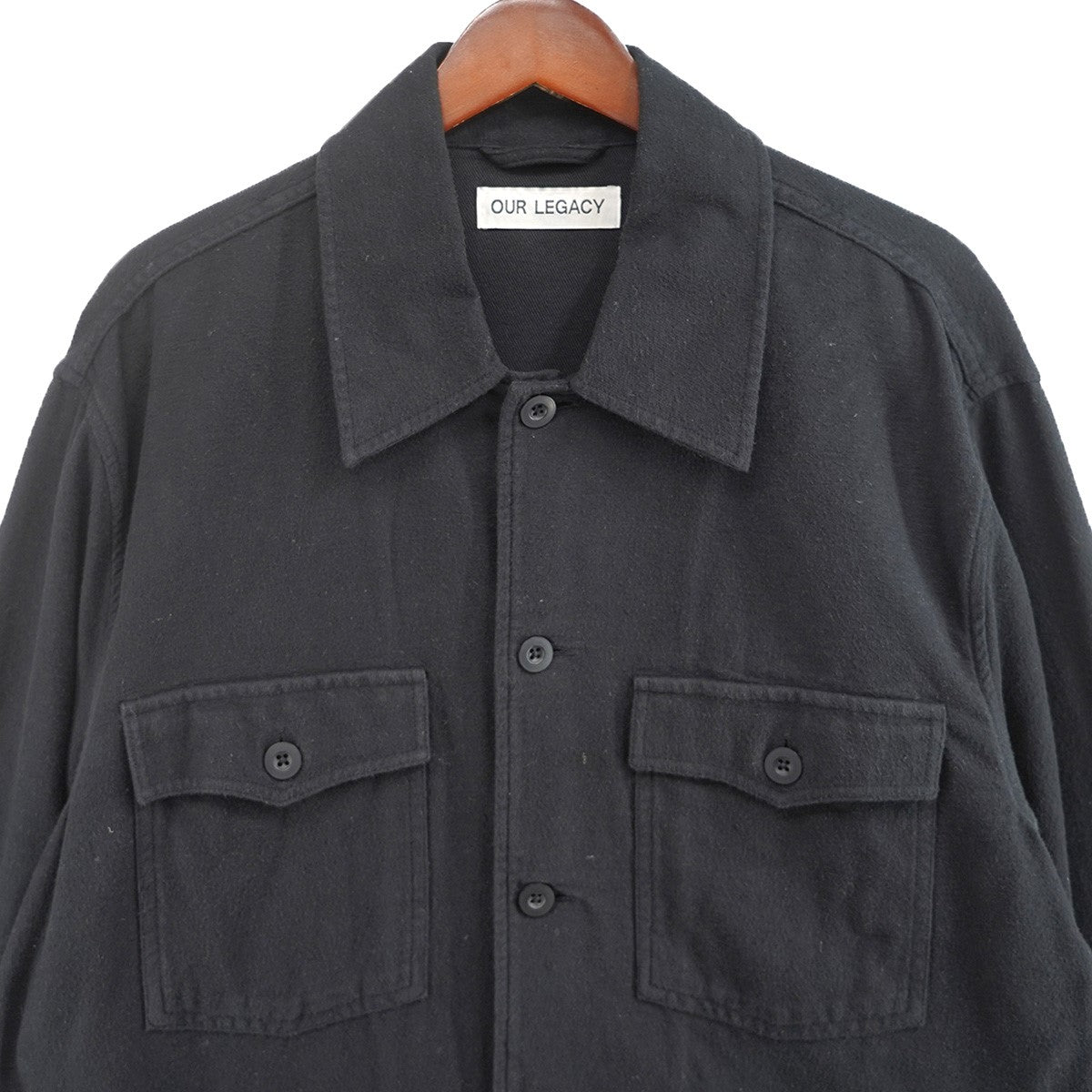 OUR LEGACY EVENING COACH JACKET イブニング コーチ シャツジャケット 古着・中古-3枚目のアイテム画像