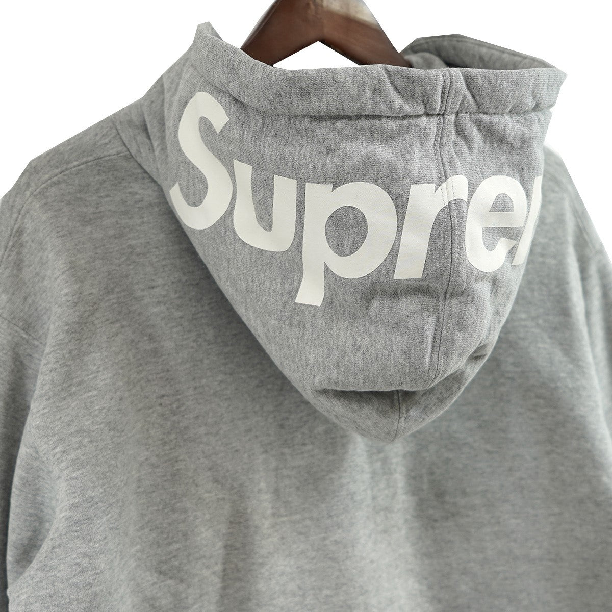 Supreme 11AW Hood Logo Thermal Zip Up Hoodieフード ロゴ サーマル ジップアップ フーディー パーカー 古着・中古-2枚目のアイテム画像