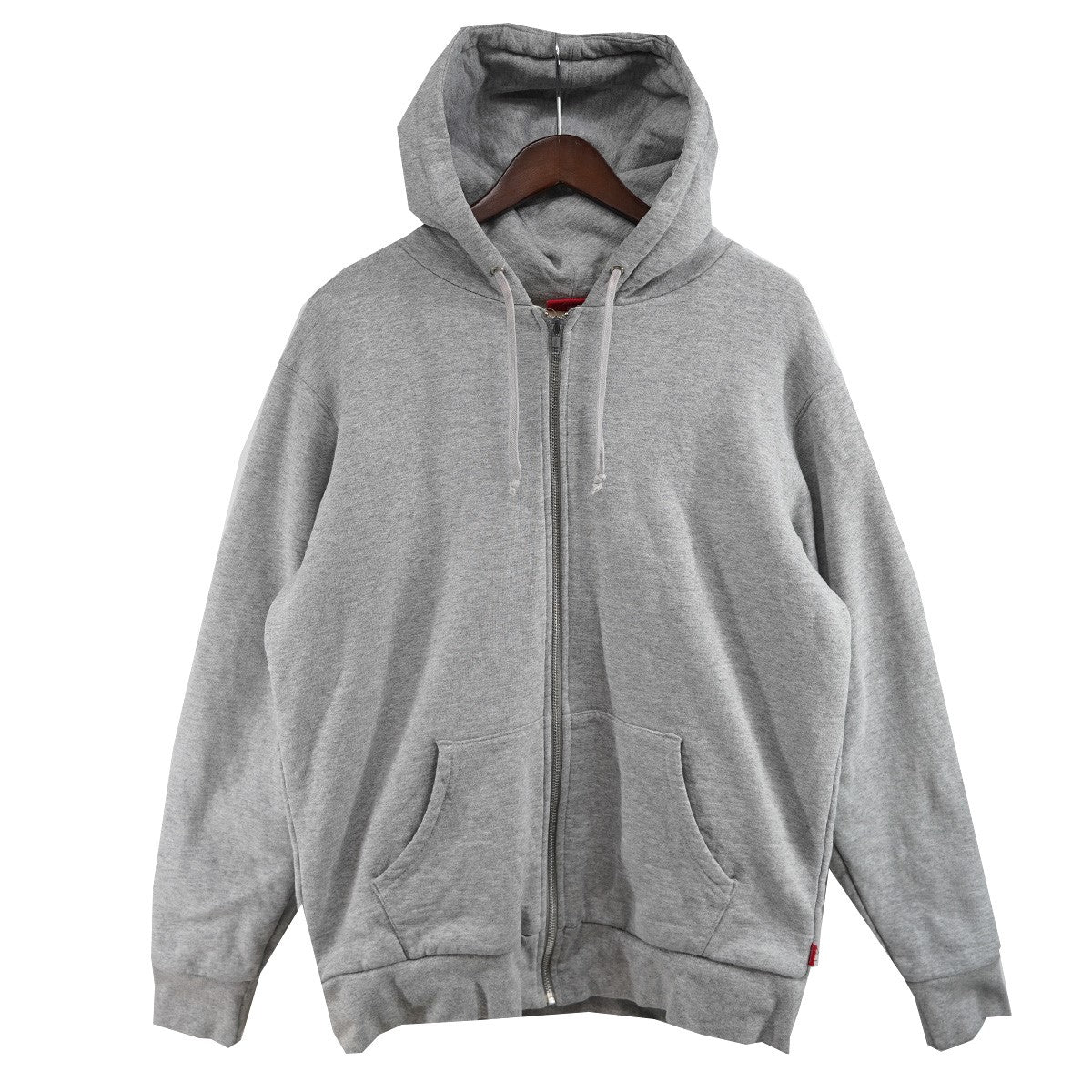 Supreme 11AW Hood Logo Thermal Zip Up Hoodieフード ロゴ サーマル ジップアップ フーディー パーカー 古着・中古-4枚目のアイテム画像