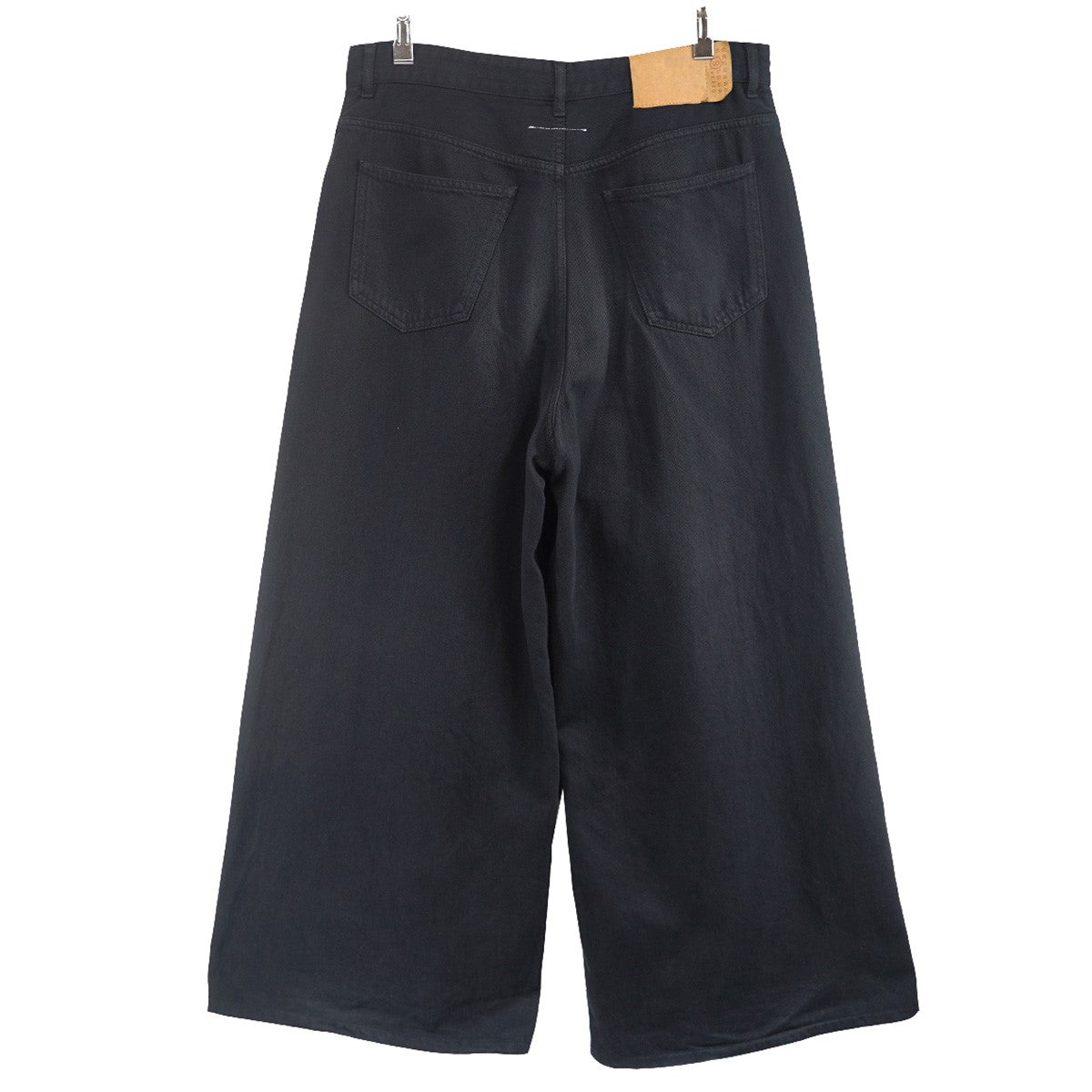 MM6 Maison Margiela 24AW ライトウェイトデニム 5ポケットトラウザーズ ワイド バギー パンツ 古着・中古-2枚目のアイテム画像