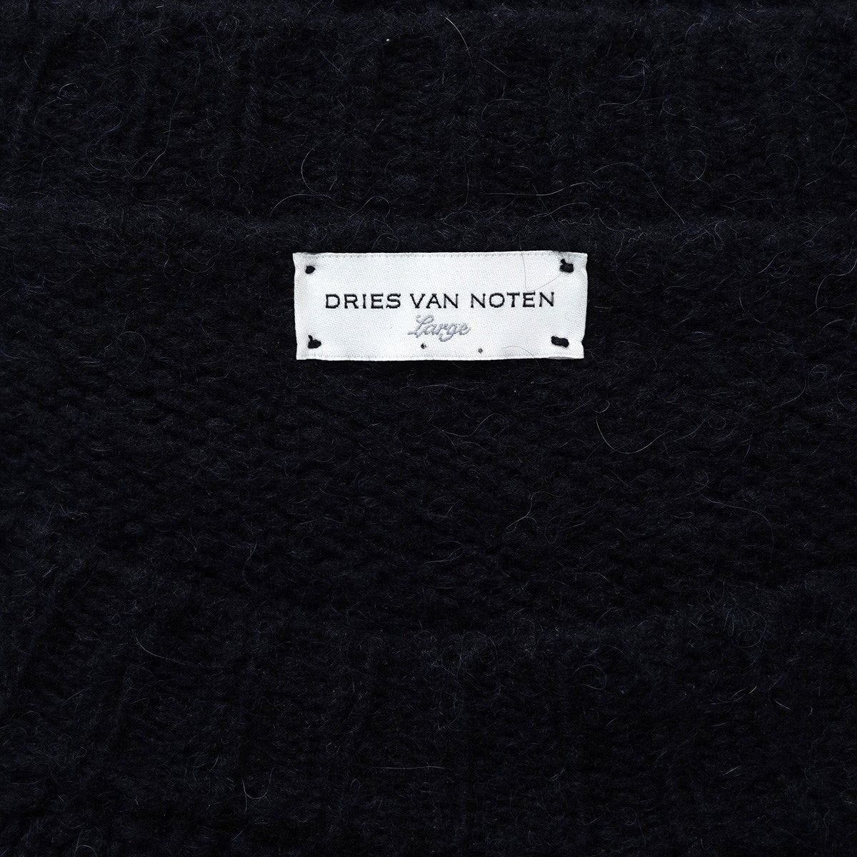 DRIES VAN NOTEN(ドリスヴァンノッテン) アルパカ混ウール オーバー
