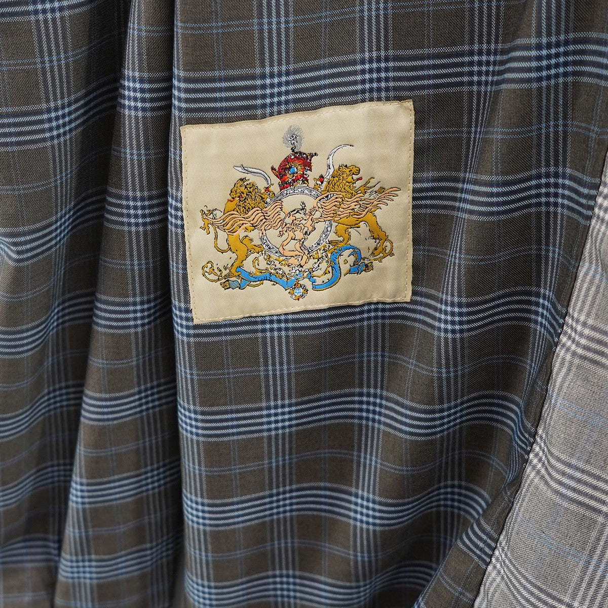 LIBERAL YOUTH MINISTRY 25AW GRUNGE GRUNGE SHIRTグランジ グランジ バックパッチ チェック シャツ 古着・中古-3枚目のアイテム画像