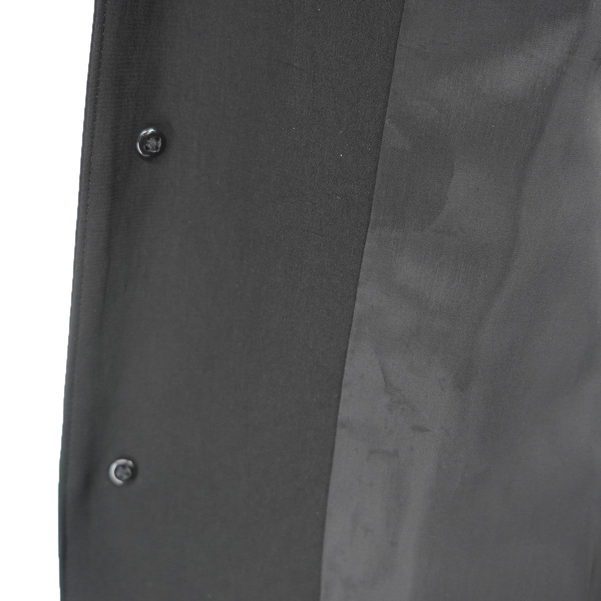 Yohji Yamamoto pour homme 23AW TAB ATTACHED SHIRT JKTタブアタッチド ロングシャツジャケット 古着・中古-6枚目のアイテム画像