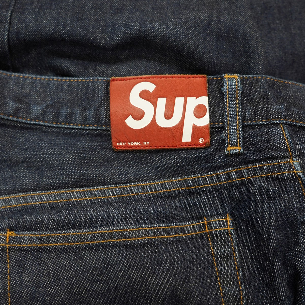 Supreme 25AW Rigid Loose Fit Selvedge Jeanリジッド ルーズフィット セルビッジ ジーン デニムパンツ ジーンズ 古着・中古-6枚目のアイテム画像
