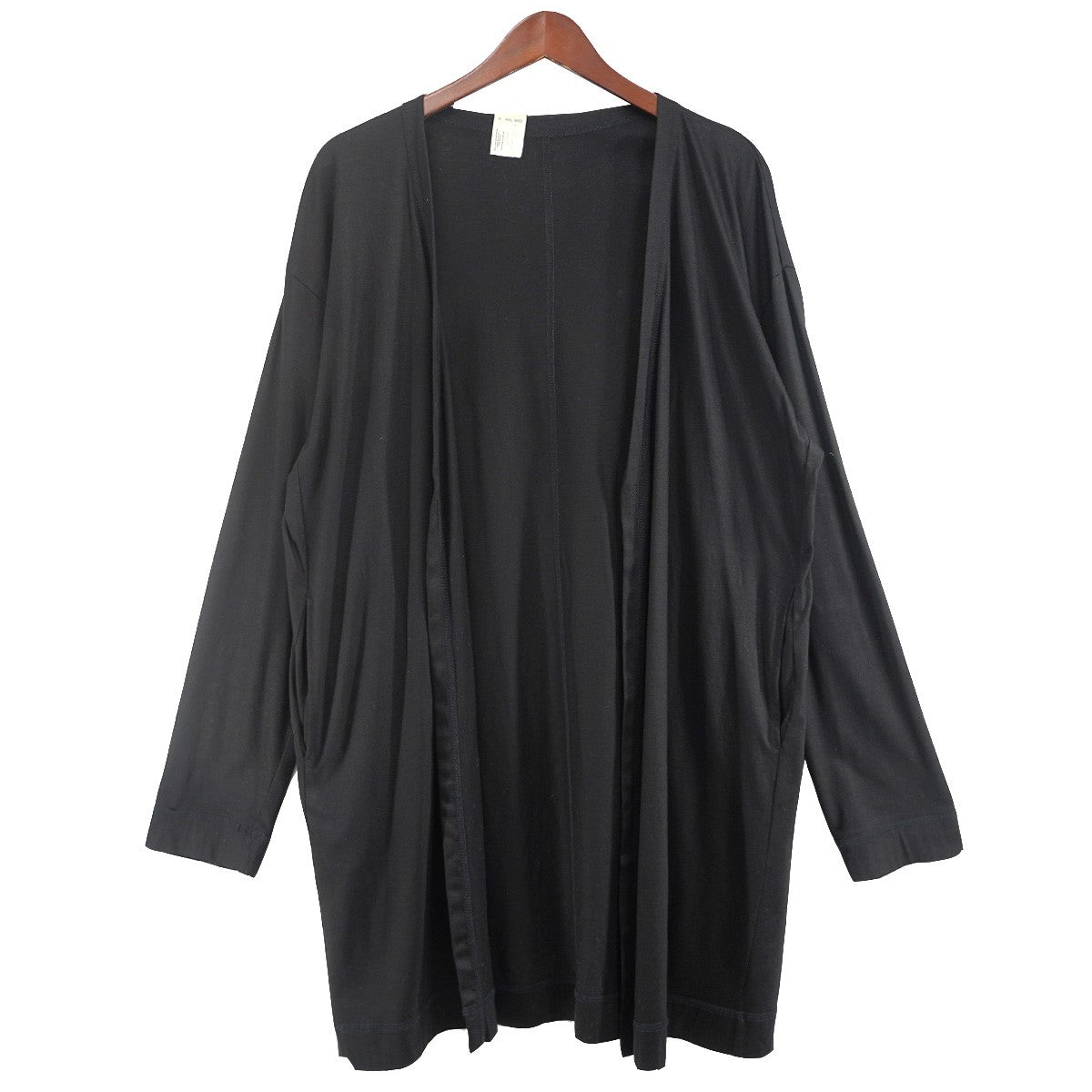 N．HOOLYWOOD LONG CARDIGAN UNDER SUMMIT WEARドロップショルダー ボクシーシルエット 薄手 ボタンレス 羽織り カーディガン 古着・中古-1枚目のアイテム画像