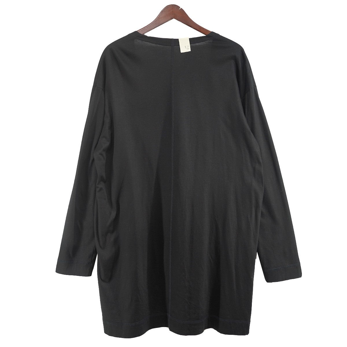 N．HOOLYWOOD LONG CARDIGAN UNDER SUMMIT WEARドロップショルダー ボクシーシルエット 薄手 ボタンレス 羽織り カーディガン 古着・中古-4枚目のアイテム画像