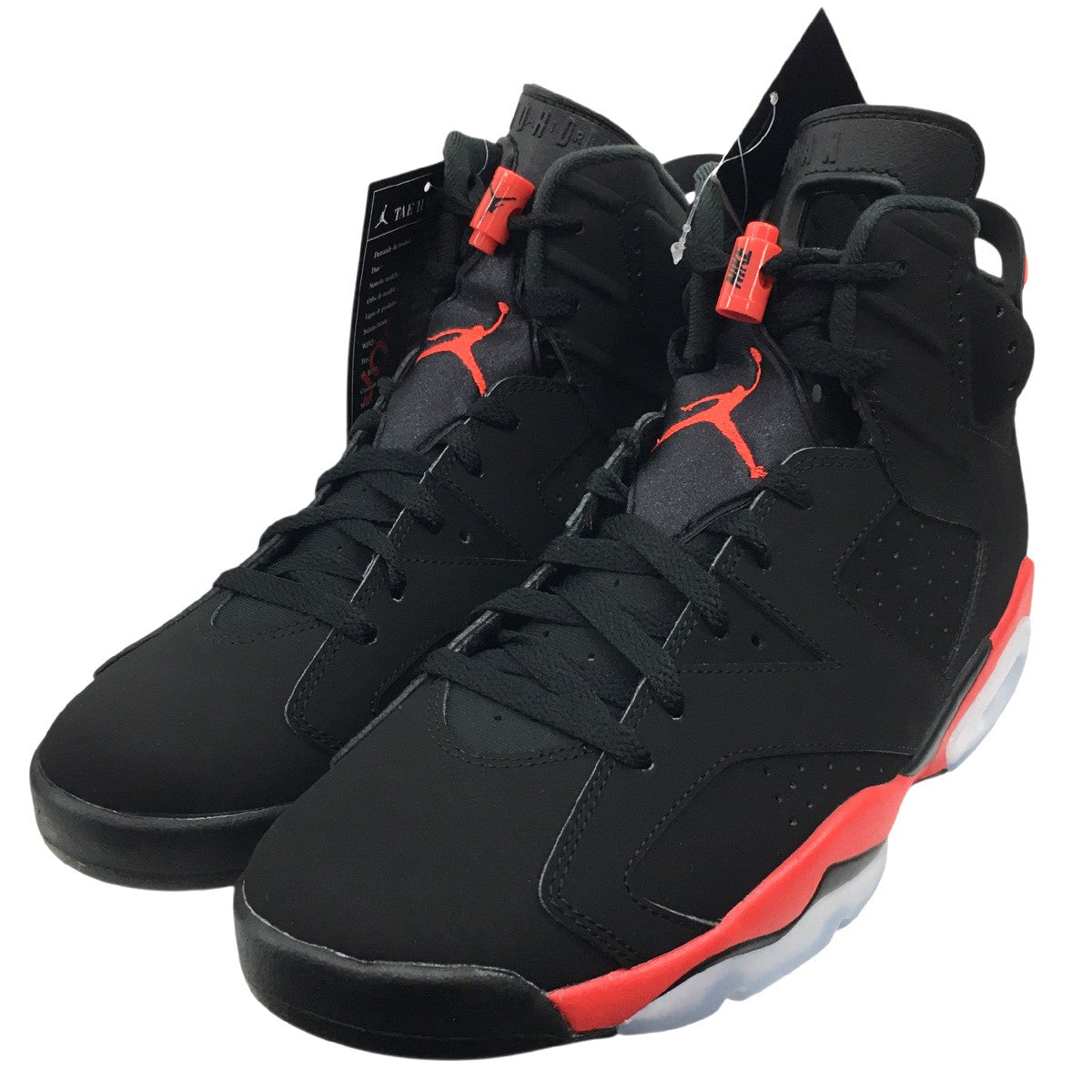NIKE 2026 Air Jordan 6 Retro Infrared Salesmanナイキ エアジョーダン6 レトロ インフラレッドセールスマン スニーカー シューズ 靴 古着・中古-2枚目のアイテム画像