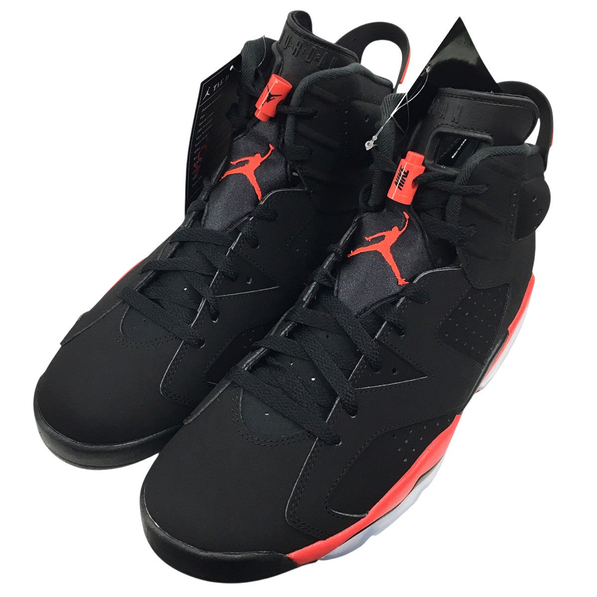 NIKE 2026 Air Jordan 6 Retro Infrared Salesmanナイキ エアジョーダン6 レトロ インフラレッドセールスマン スニーカー シューズ 靴 古着・中古-3枚目のアイテム画像