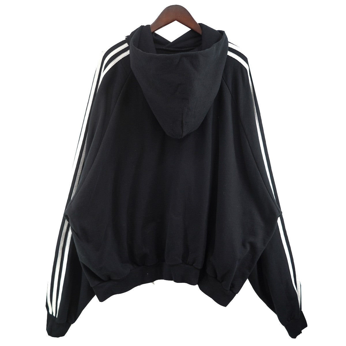 BALENCIAGA×adidas 22AW adidasコラボ Large Fit Hoodieロゴ スリーブ