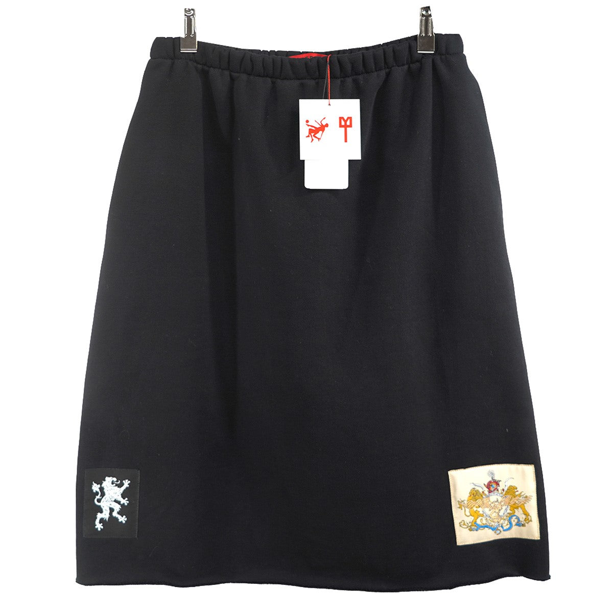 LIBERAL YOUTH MINISTRY 25AW LIONS LONG SKIRT ライオン パッチ スウェット イージー スカート 古着・中古-1枚目のアイテム画像