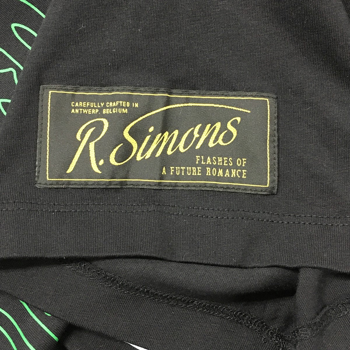 RAF SIMONS 22SS GRIMCRAWLER OVERSIZED T-SHIRTグラフィック ロゴ パッチ オーバーサイズ Tシャツ 古着・中古-3枚目のアイテム画像