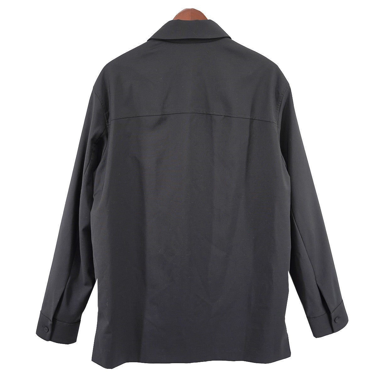 24SS GIACCA JACKET ロゴパッチ シャツジャケット