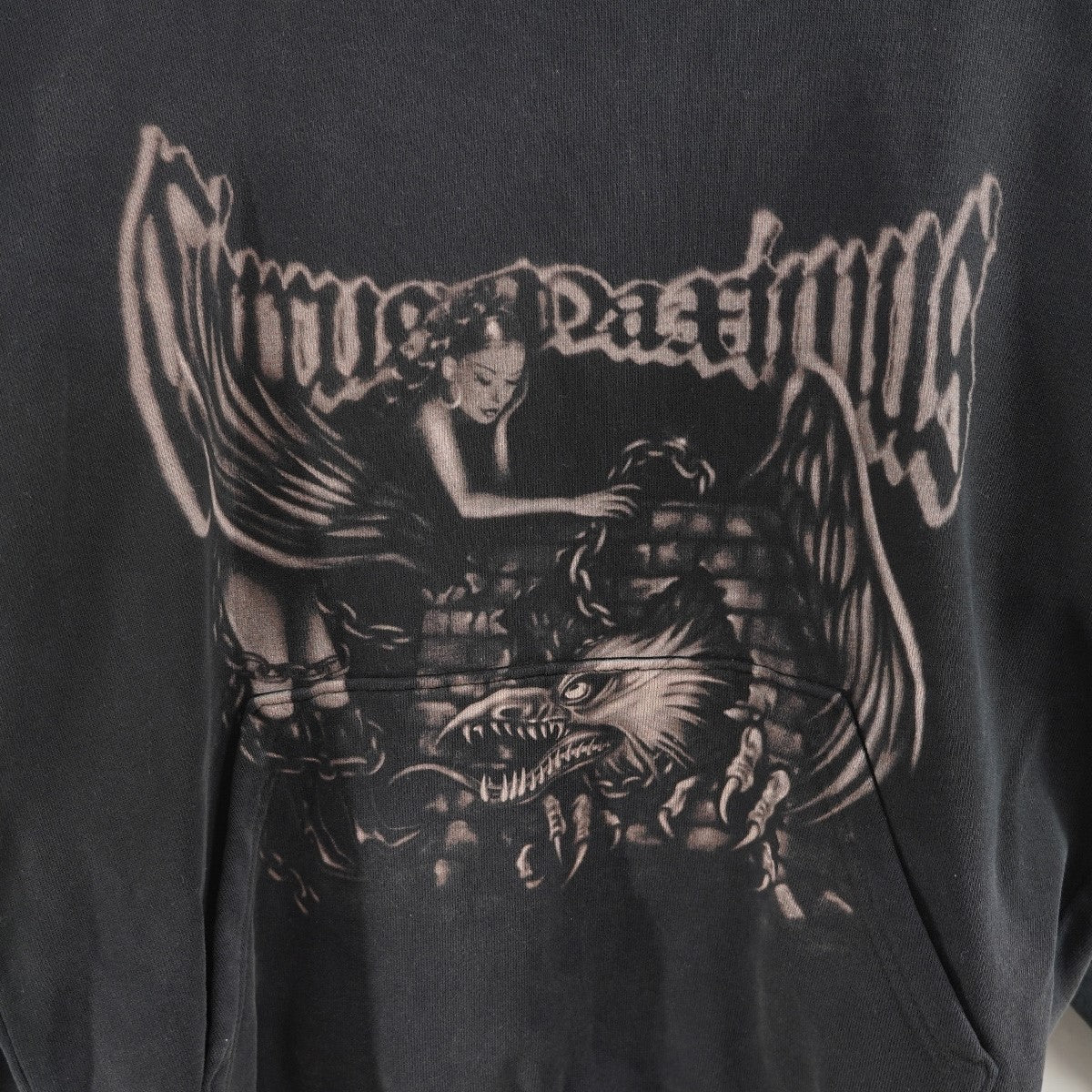 TRAVIS SCOTT 25AW CIRCUS MAXIMUS TOUR HOODIEトラヴィススコット ツアー マキシマス イーグル プルオーバー フーディー 古着・中古-3枚目のアイテム画像