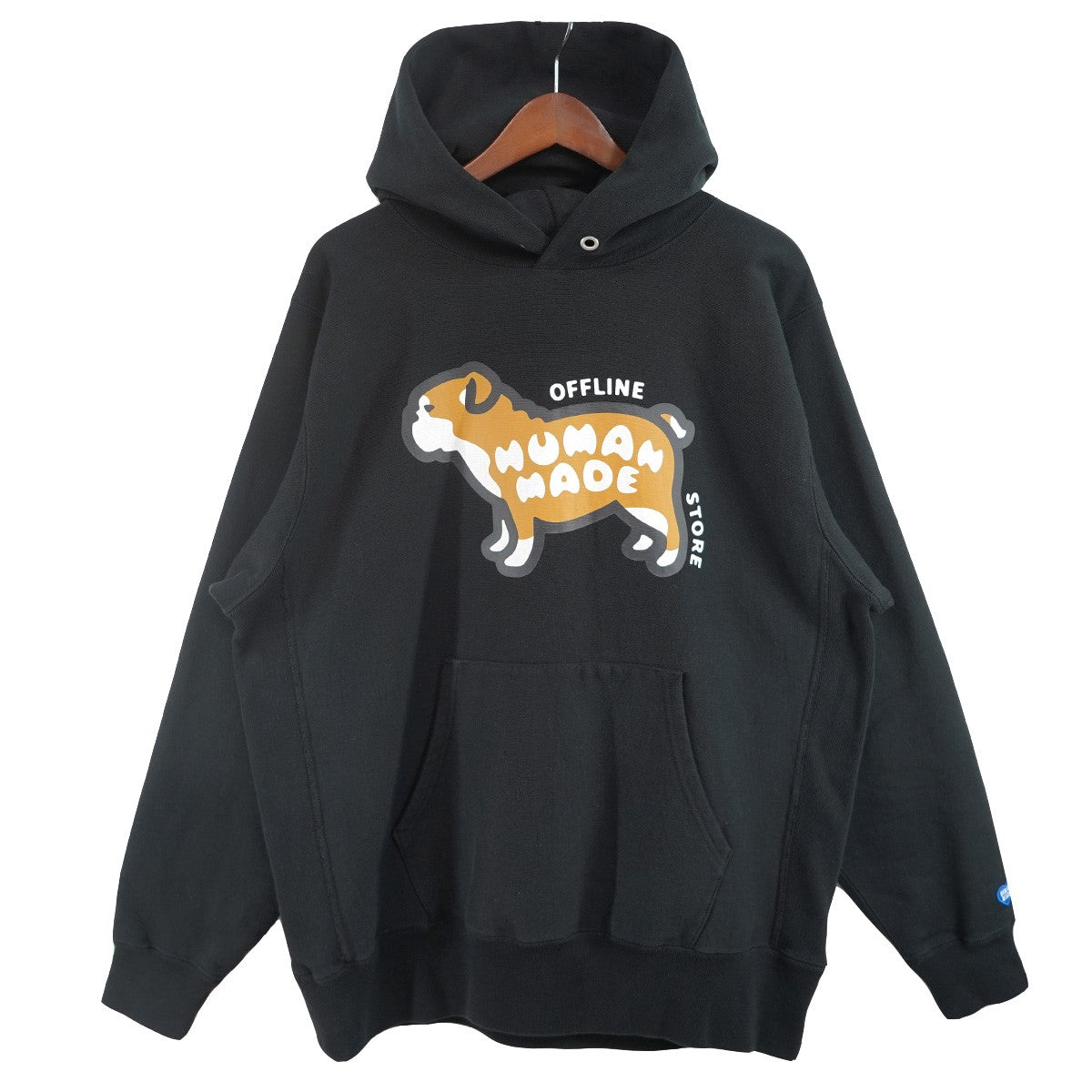 HUMAN MADE 25AW Stores Exclusive Animal Hoodie Offline Storeストア限定 アニマル フーディー オフラインストア ドッグ ロゴ パーカー 古着・中古-1枚目のアイテム画像