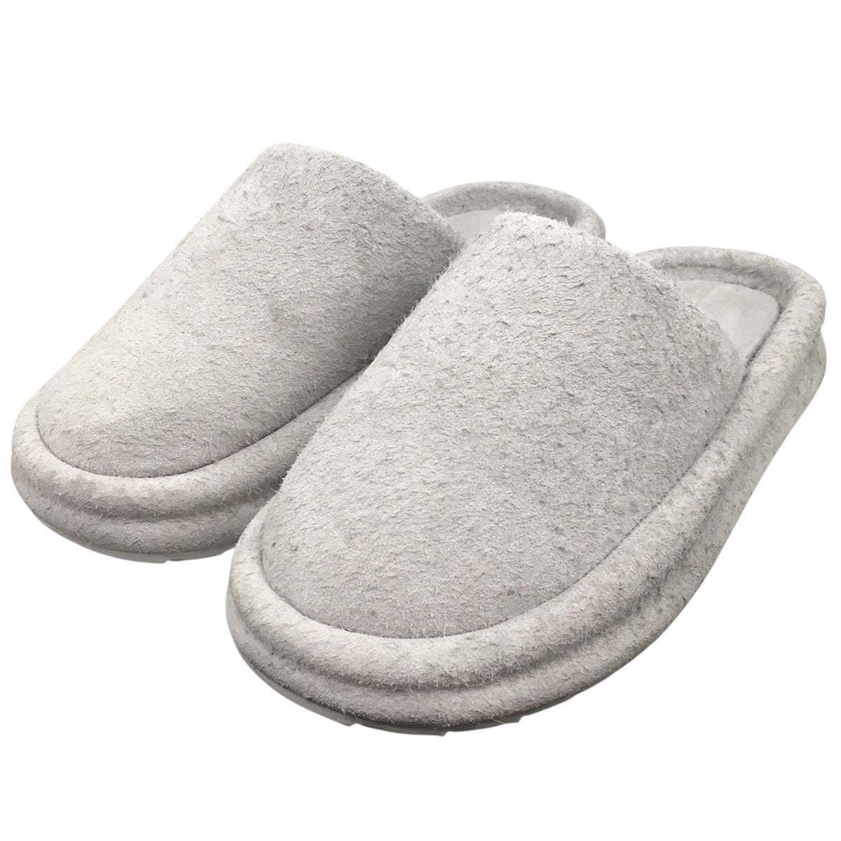 25AW REST SLIPPER HAIRY SUEDE HAILEY GREYレスト スリッパー ヘアリー スエード スリッパ サンダル シューズ 靴